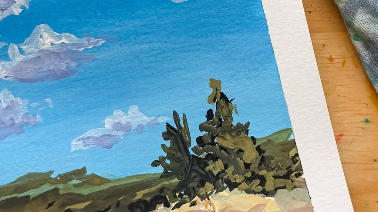 This Week in my Studio + Framing (!!!)
