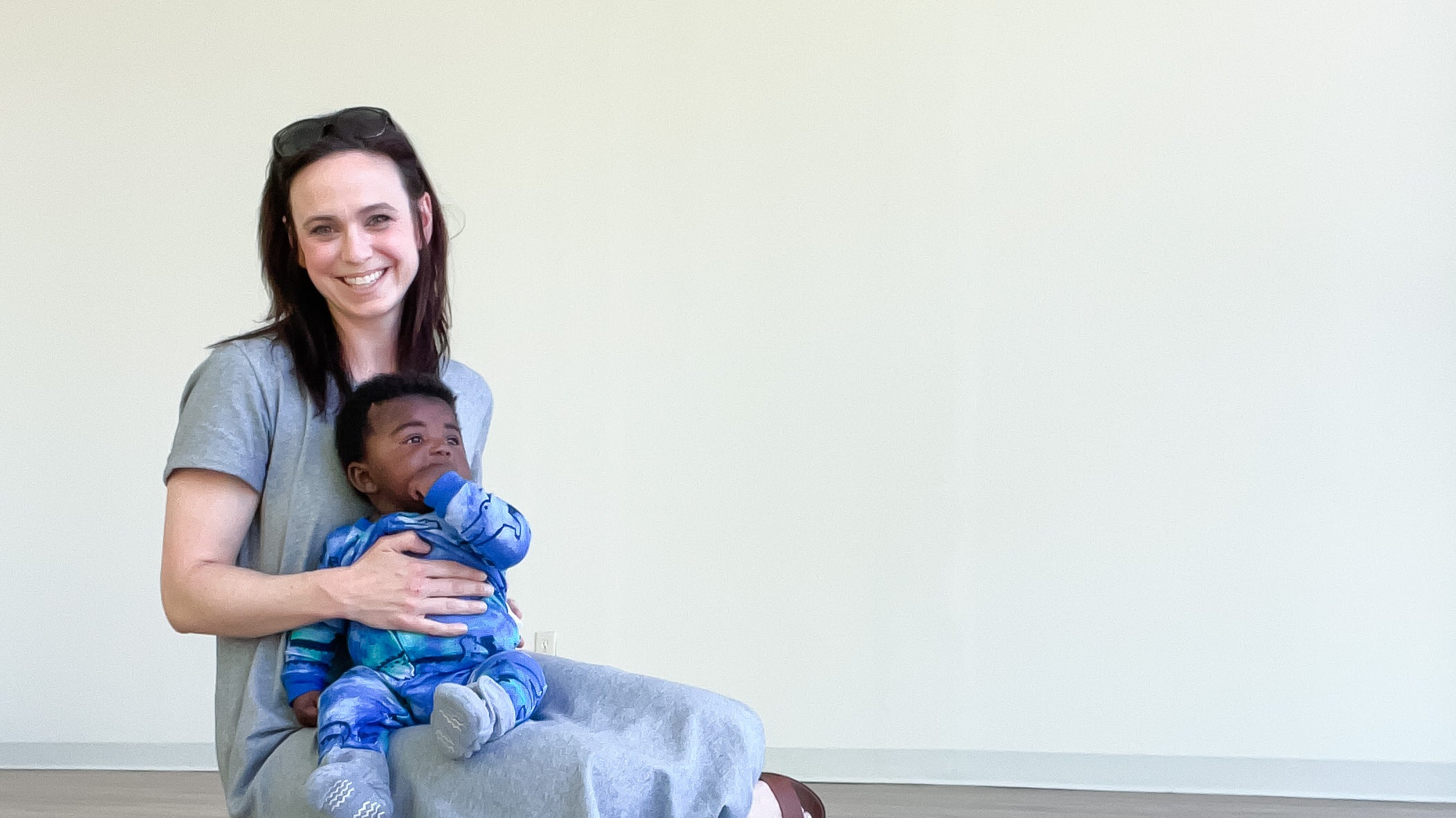 Me & my babe in our new studio space!