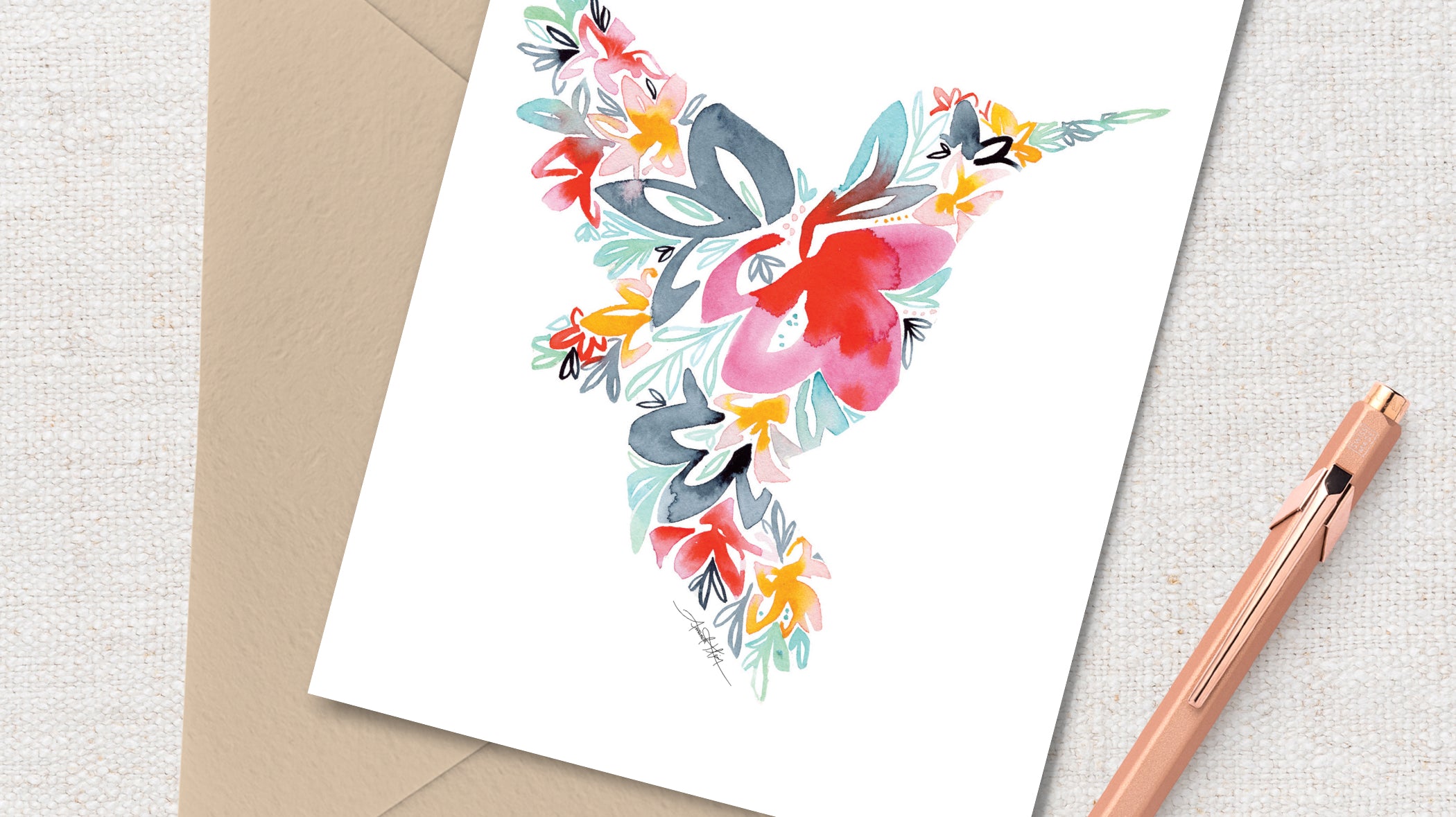 Hummingbird Notecards