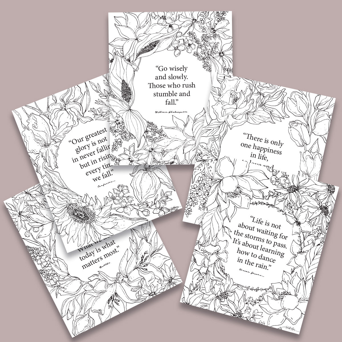 Encouragement Collection - DIY Coloring Pages – Amanda Klein