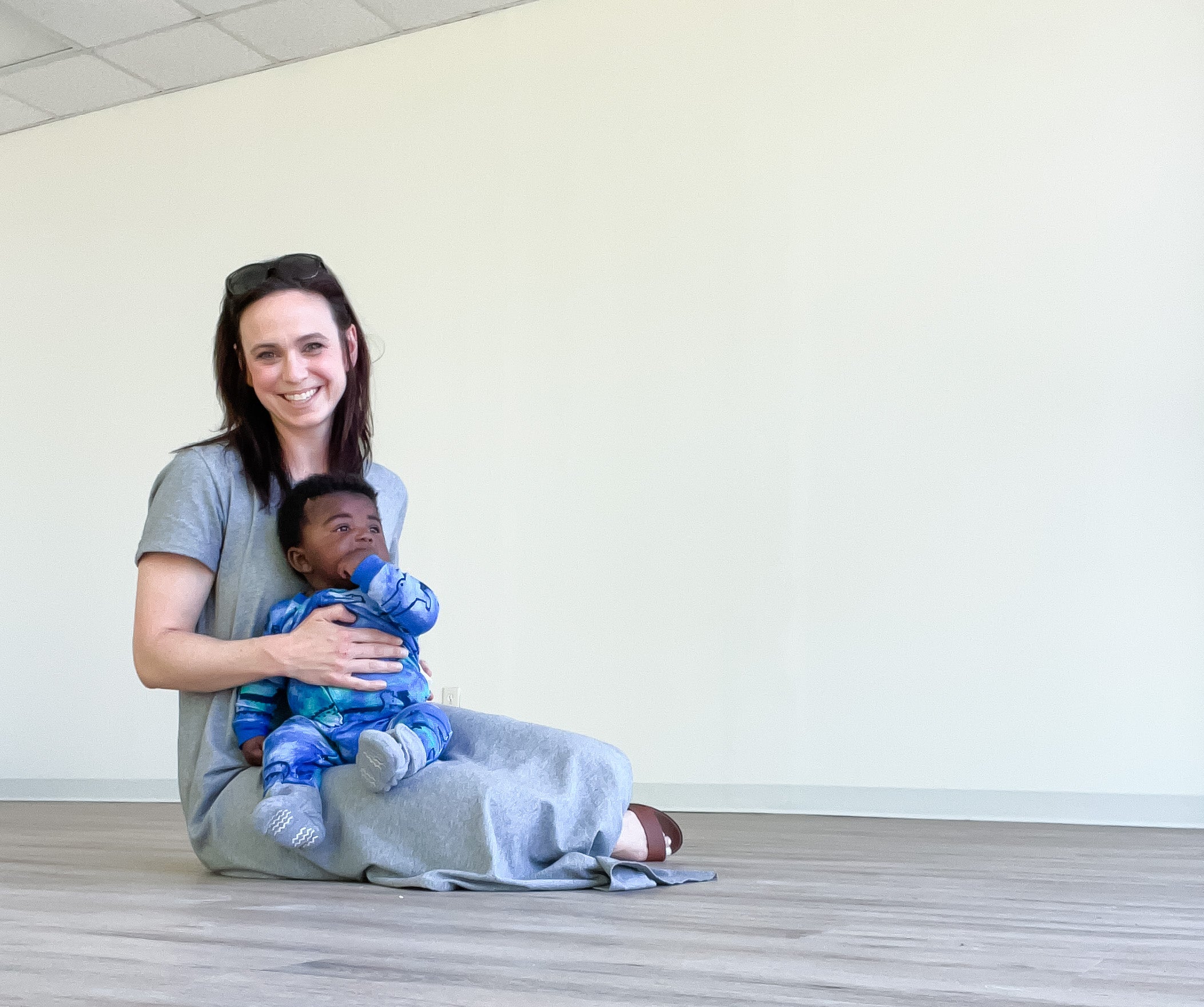 Me & my babe in our new studio space!