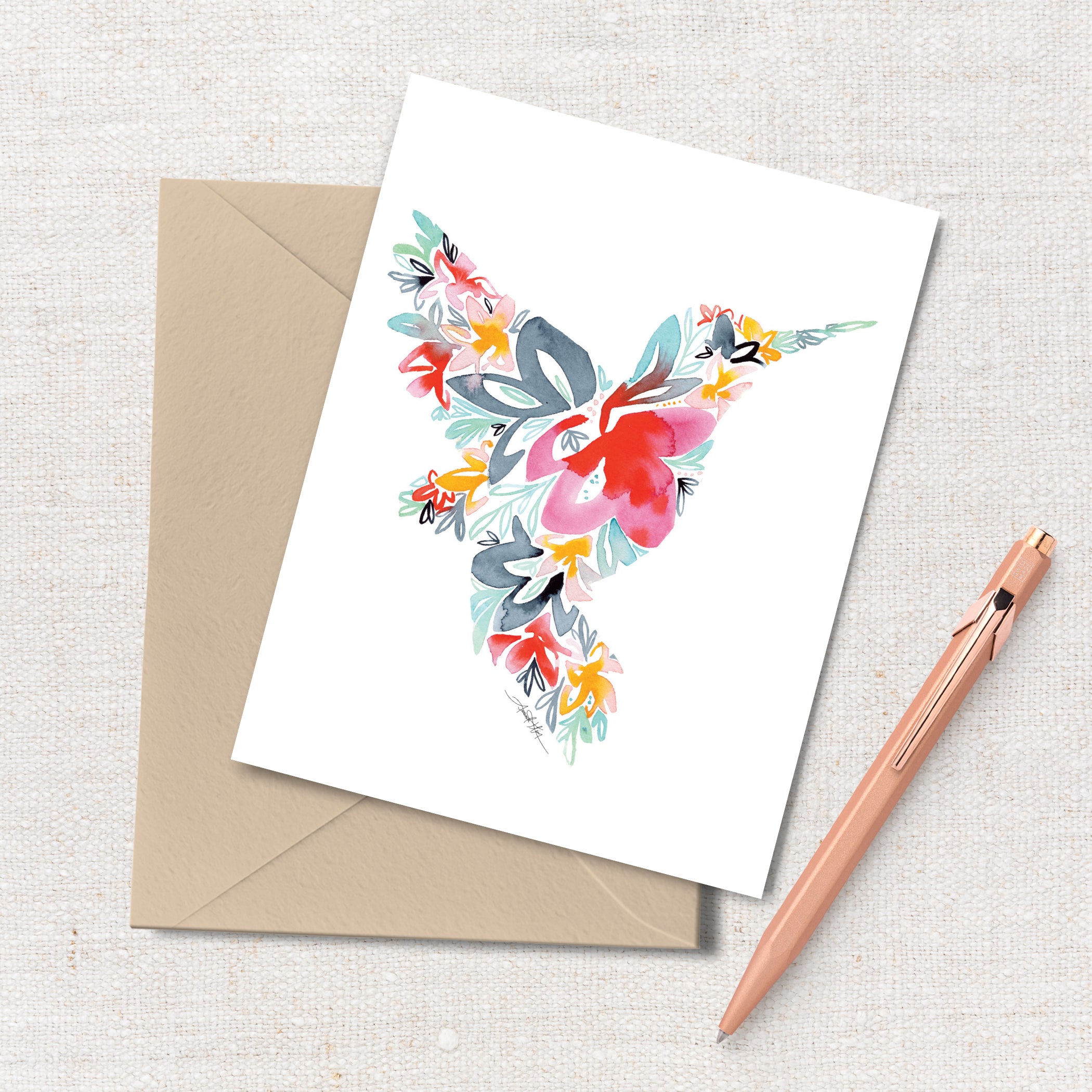 Hummingbird Notecards