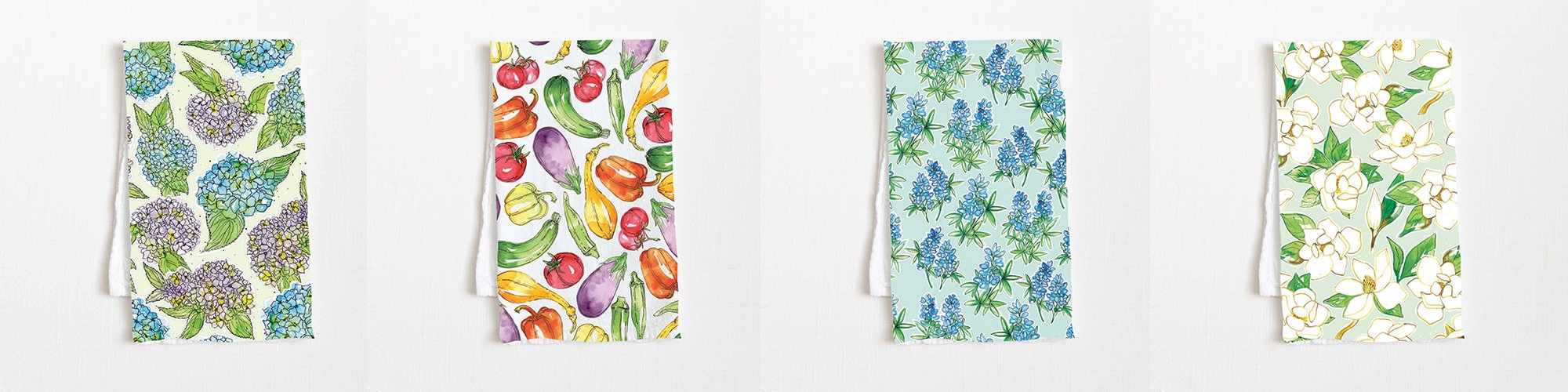 Symbols + Plants Towels