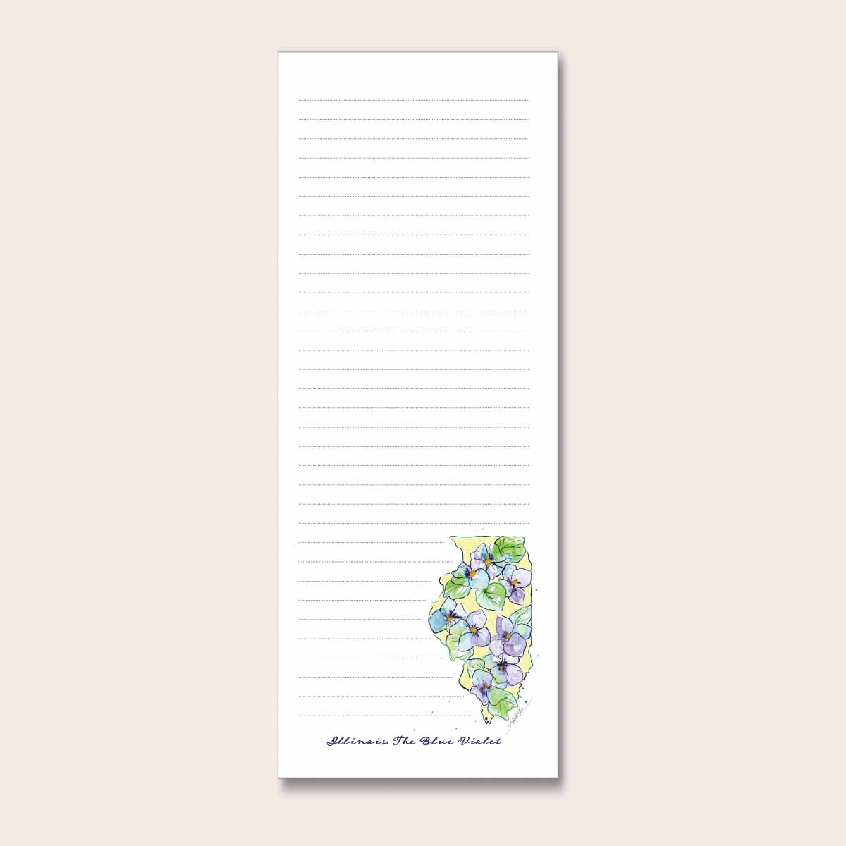 Illinois Refrigerator Notepad (IMPERFECT) Amanda Klein