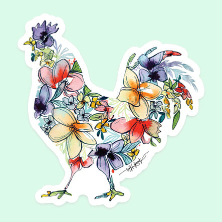 Spring Chicken Decal
