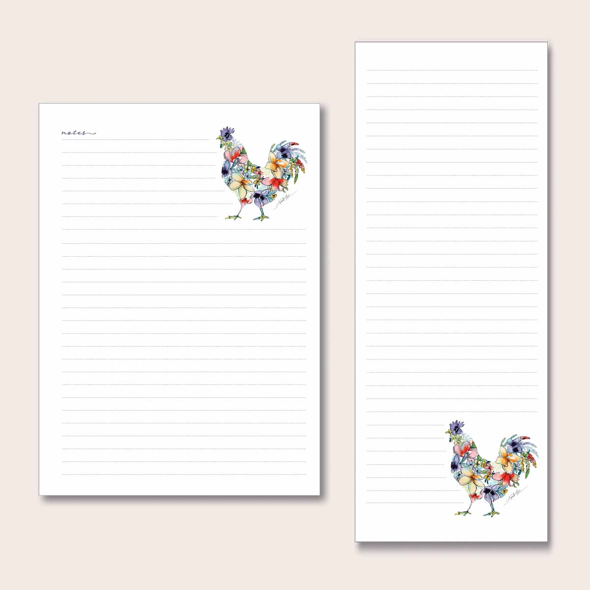 Chicken Notepad Bundle – Amanda Klein
